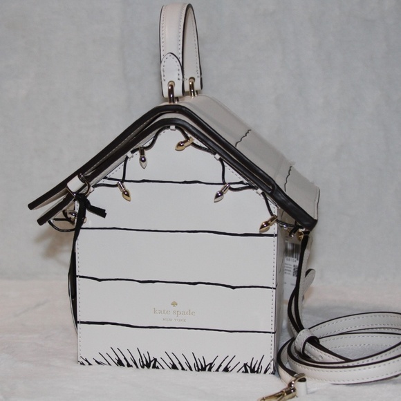 NWT Kate Spade X Peanuts Snoopy 3D House Crossbody Novelty Purse Woodstock - Picture 4 of 6